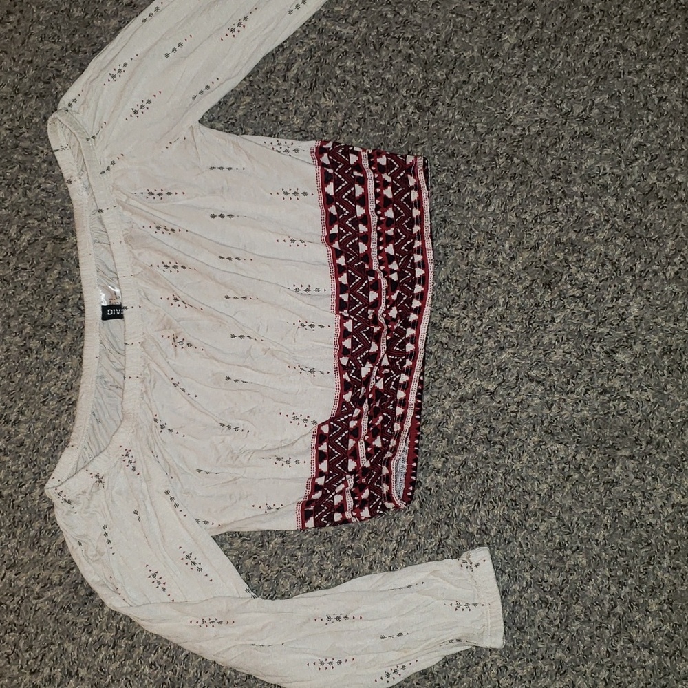 H&M peasant crop